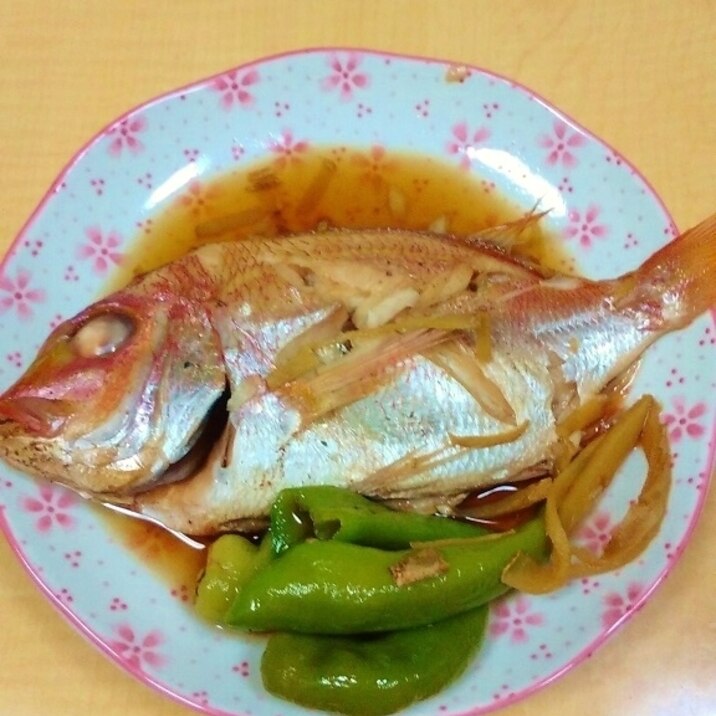 【魚の煮つけ】連小鯛の煮つけ